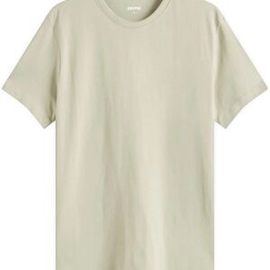 SKIMS Short Sleeve Crewneck T-Shirt in Olive Green